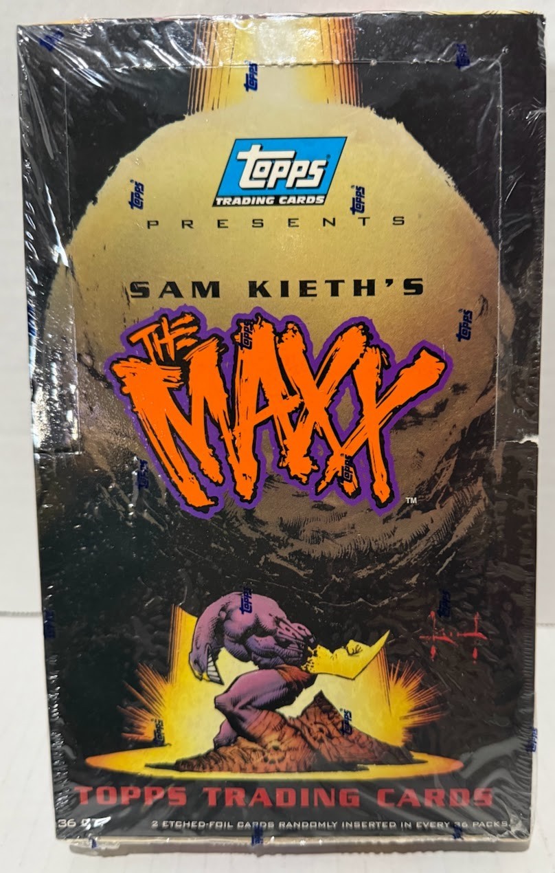 The Maxx Sam Kieth Topps Productions 1993 Box of UNOPENED & FACTORY SEALED Cards