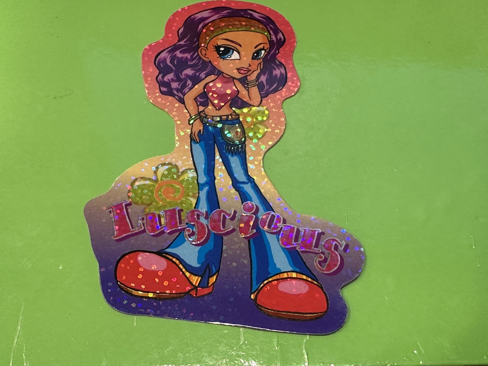 Allstar Girls Y2K Holofoil Vending Sticker #17 of #21 (2004) 