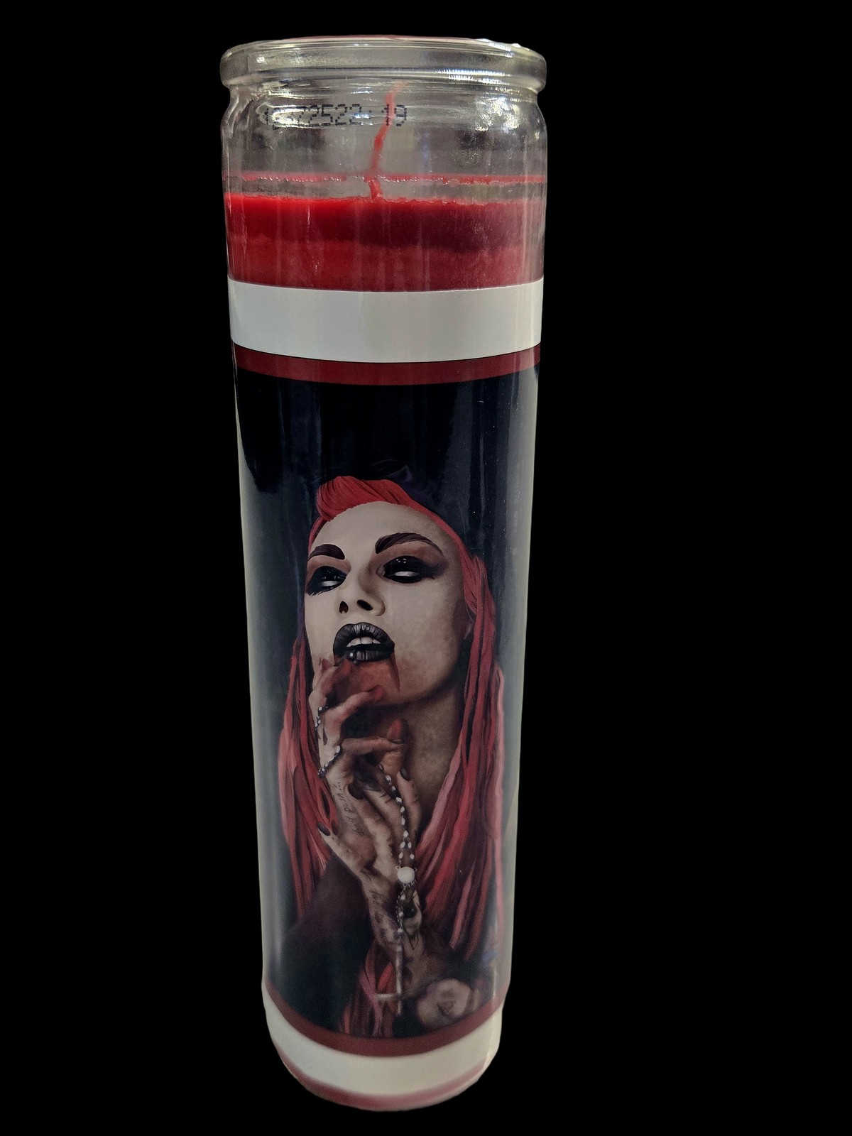 Lena Scissorhands (Vampire) - Prayer Candle - Horror Metal