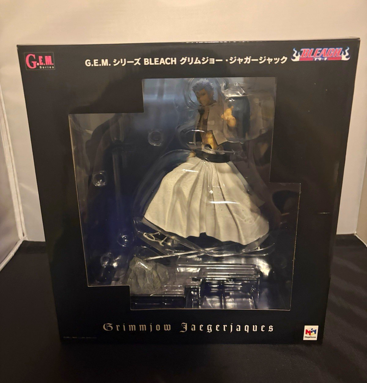 MegaHouse G.E.M. Series Bleach Grimmjow Jaegerjaquez Figure