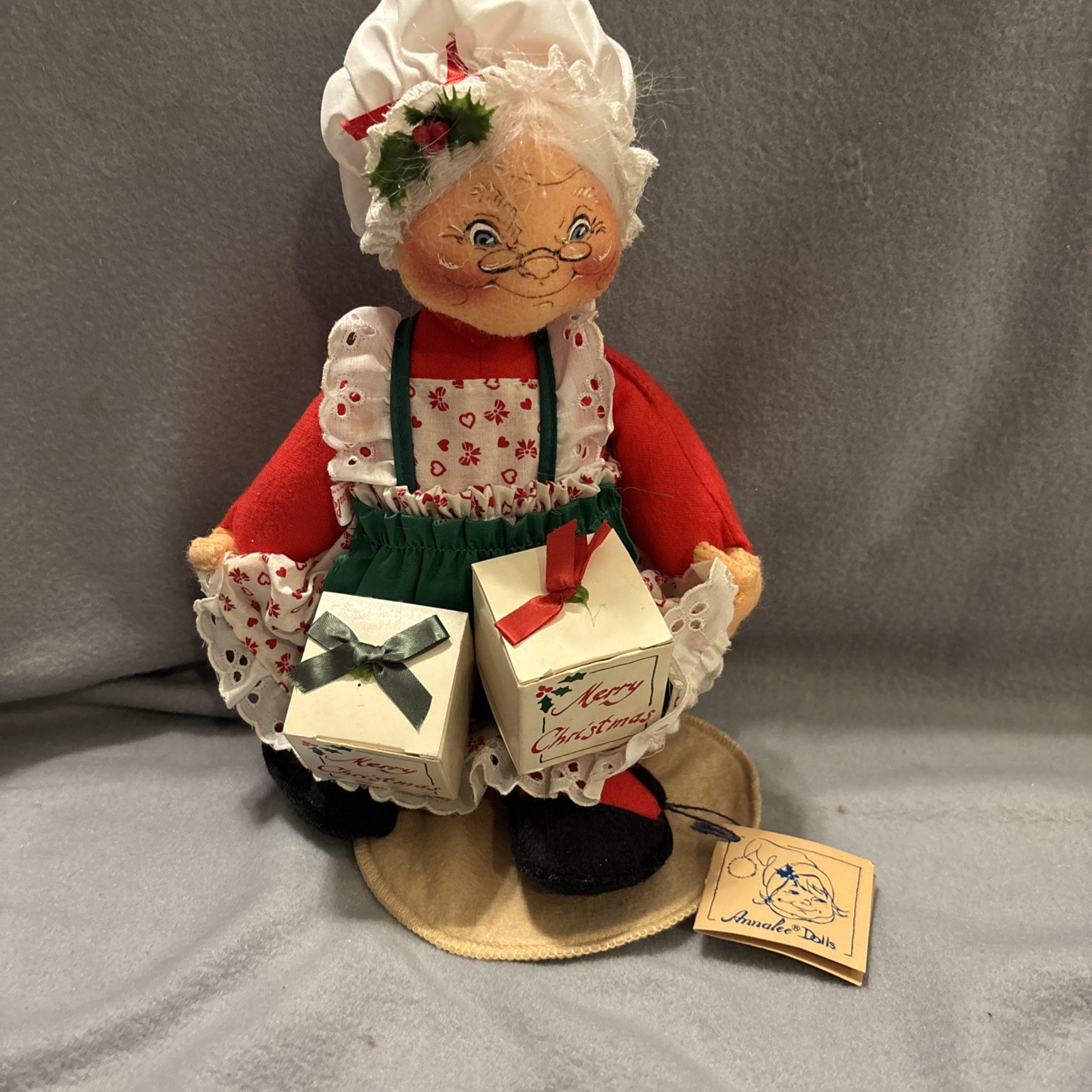 New With Tag Vintage 1989 Mrs Claus Annalee Mobilitee #5484 13\