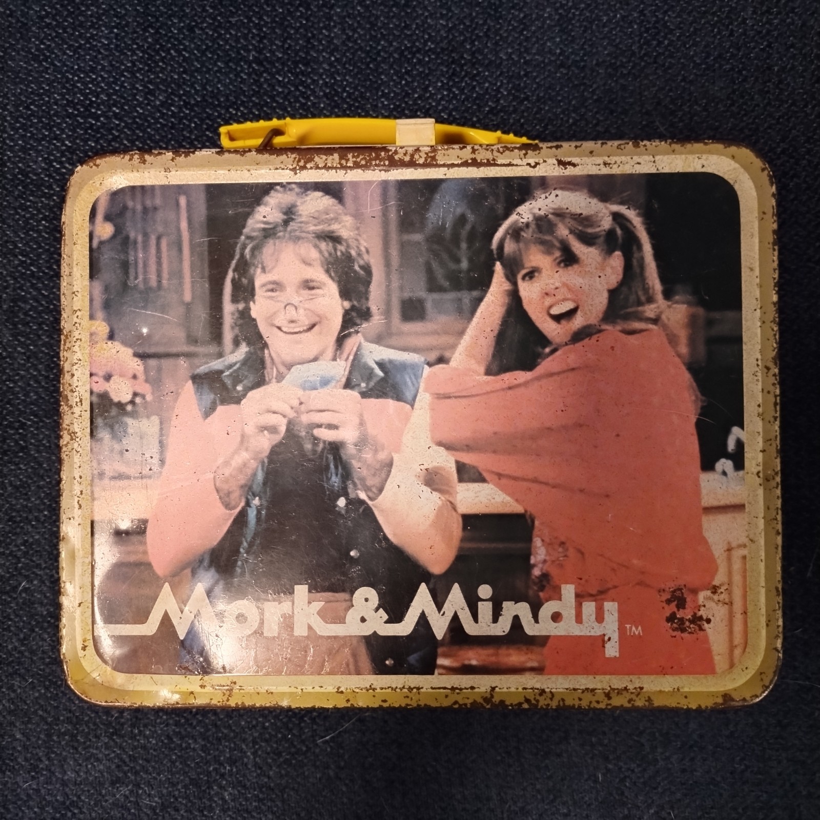 Vintage 1979 Mork and Mindy Lunchbox (No Thermos)