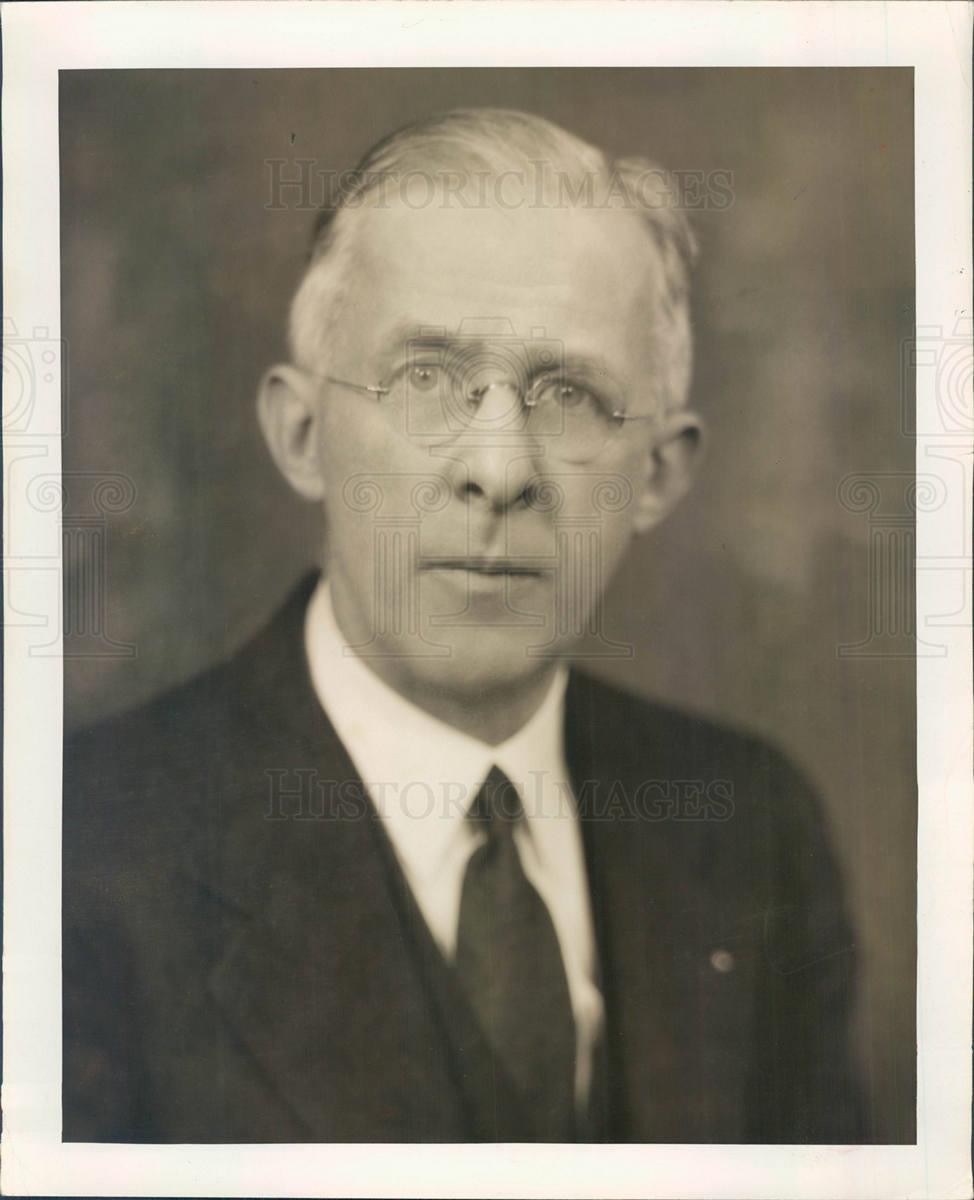 1934 Press Photo Ohio Masonic Lecturer Theodore Humphreys - ner6665