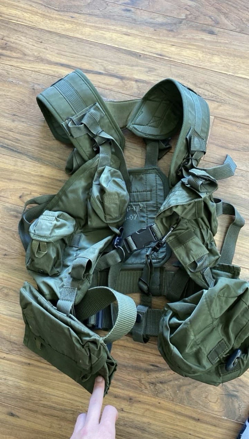 Captured Load Bearing vest of the Russian FSB Border guard