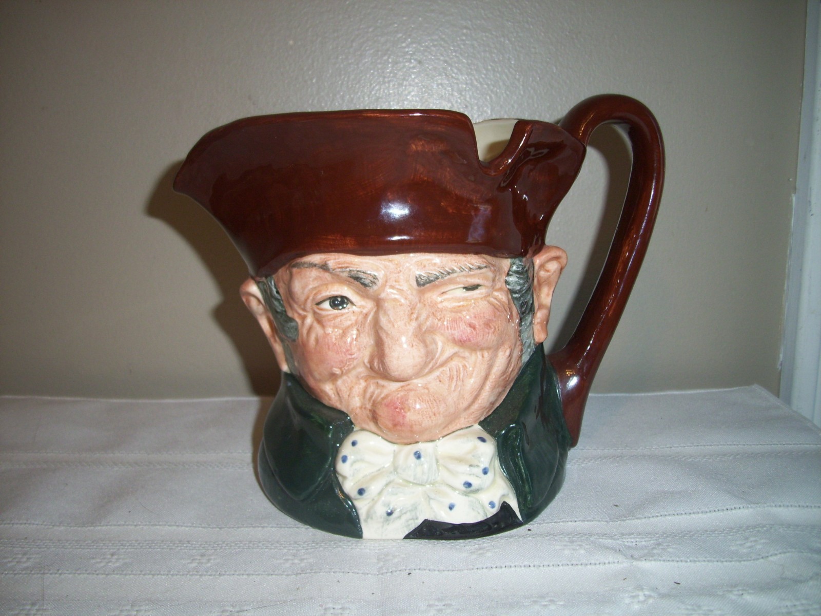 Royal Doulton Old Charley Character Jug D5420 Vintage Toby Mug Large 5 3/4\