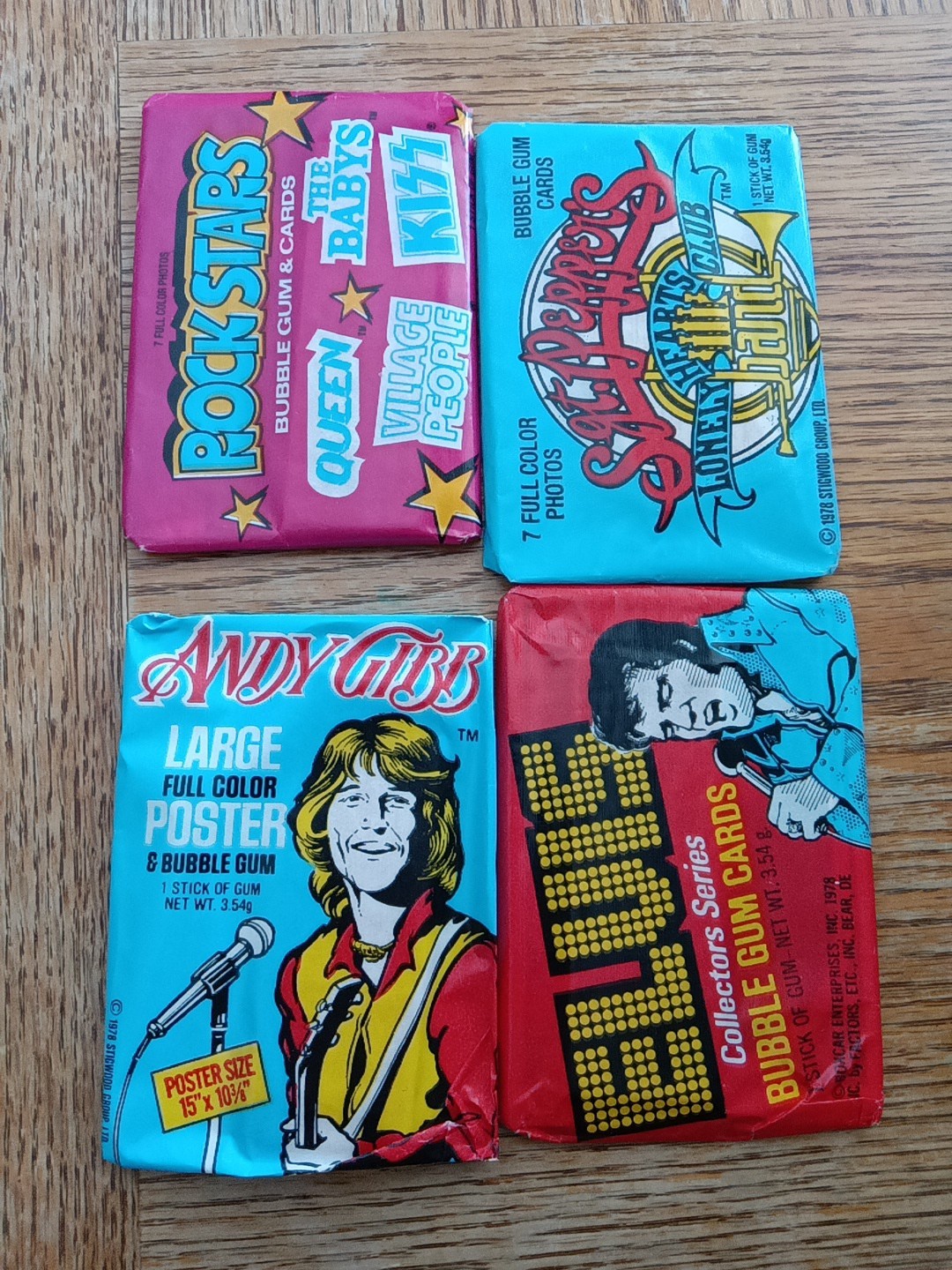 1978-1979 Mixed Lot Unopened Wax Packs