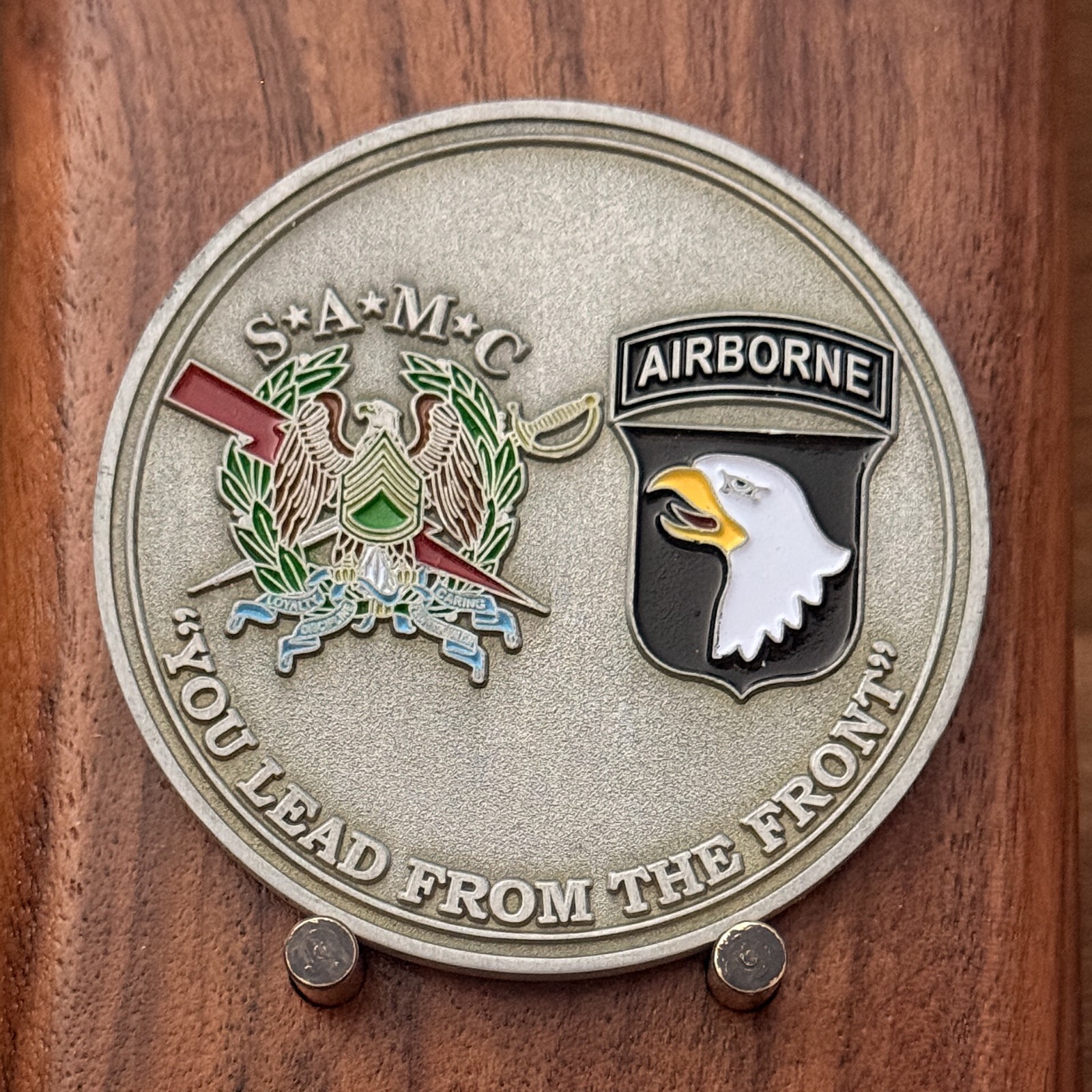 Fort Campbell 101st Airborne Audie Murphy Club SAMC Challenge Coin  1#50
