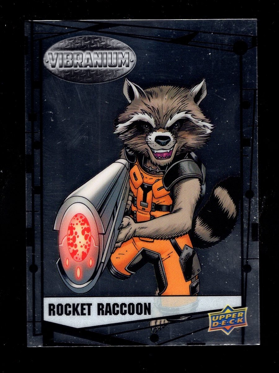 2015 UPPER DECK MARVEL VIBRANIUM CHROME #9 ROCKET RACCOON