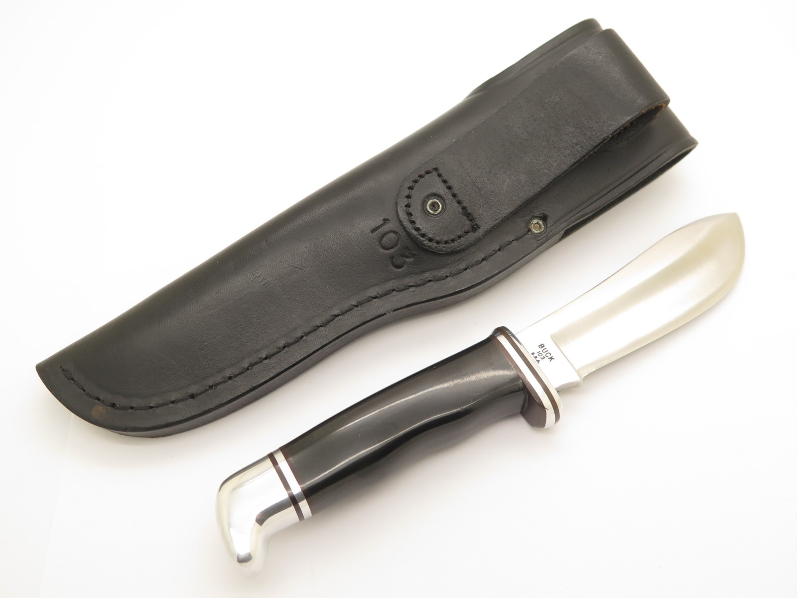Vintage 1972-86 Buck 103 Skinner USA Three 3 Liner Fixed Blade Hunting Knife