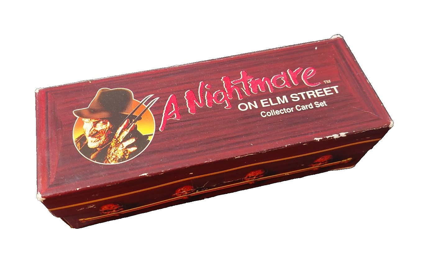 A Nightmare on Elm Street Collector Card Set Box 130 Cards NO HOLOS/INSERT Impel