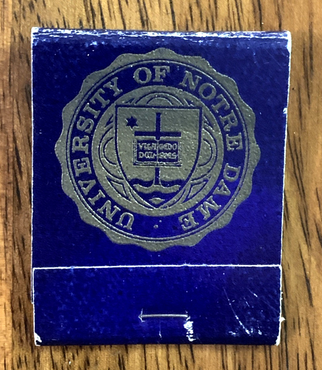 University of Notre Dame Food Services Matchbook Cover #0795