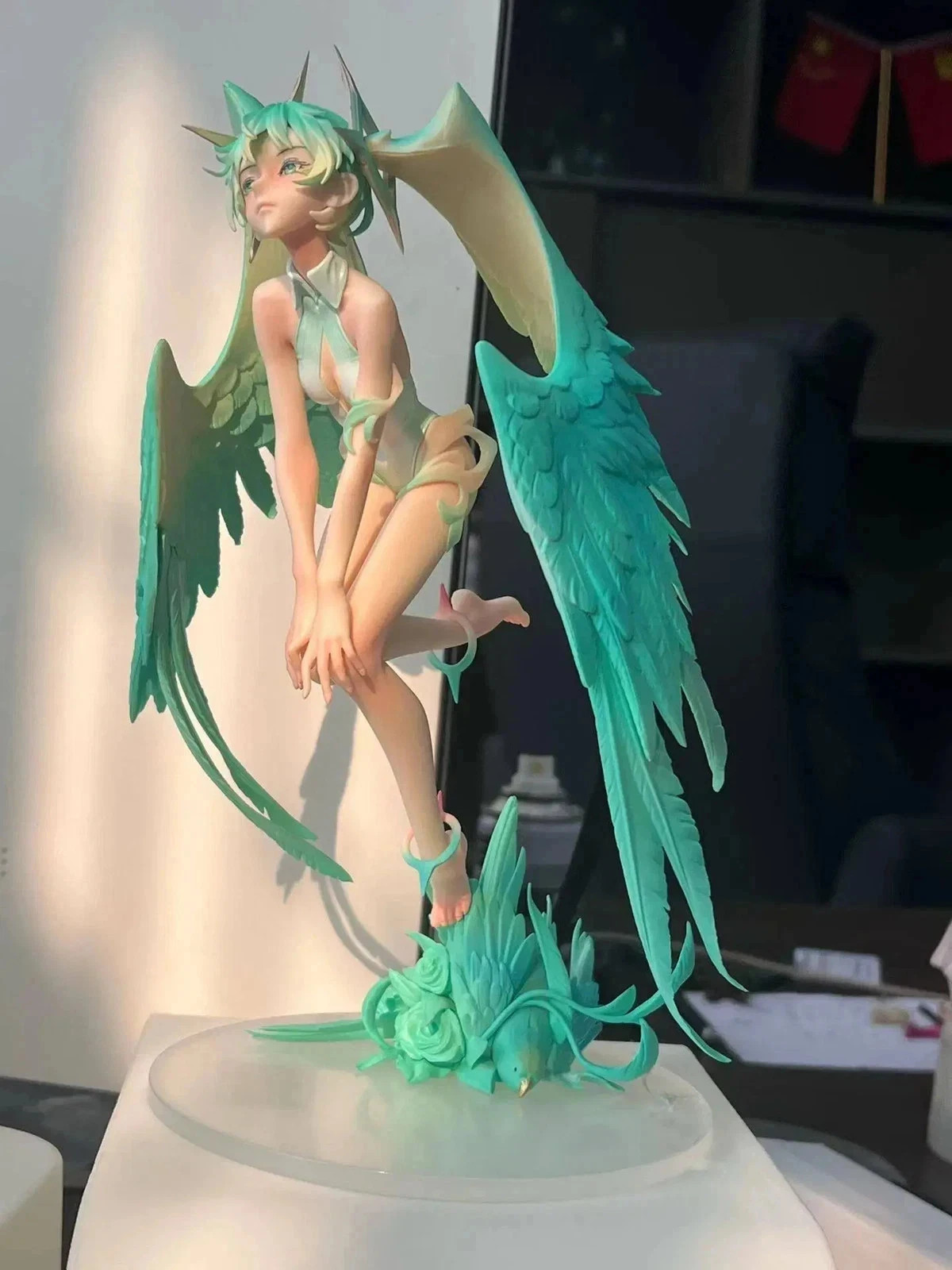 27CM Hatsune Miku Aurora PVC Anime Figure Collectible Display Model Statue Toy