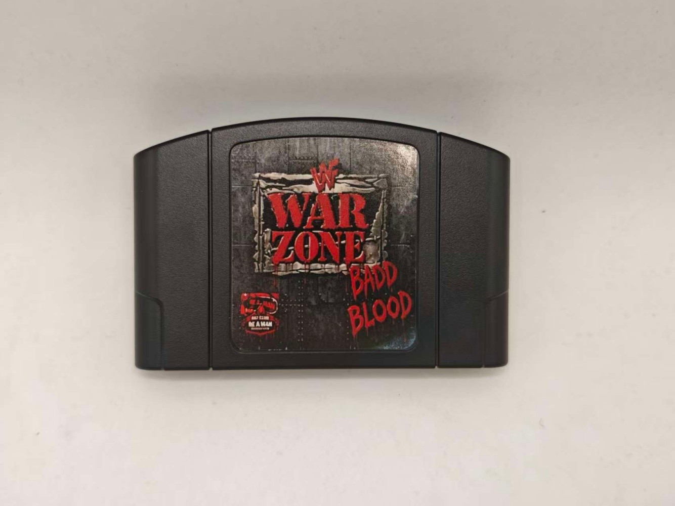 WWF WarZone - Badd Blood Game Card for N64 Video Game Cartridge Only Tested