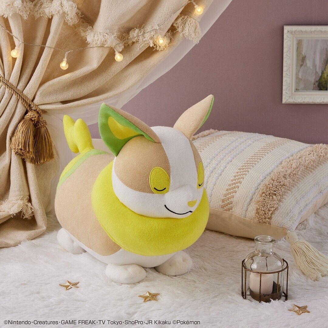 Ichiban Kuji Pokemon Anytime Calm Night B Prize Yamper Plush Doll Stuffed Toy