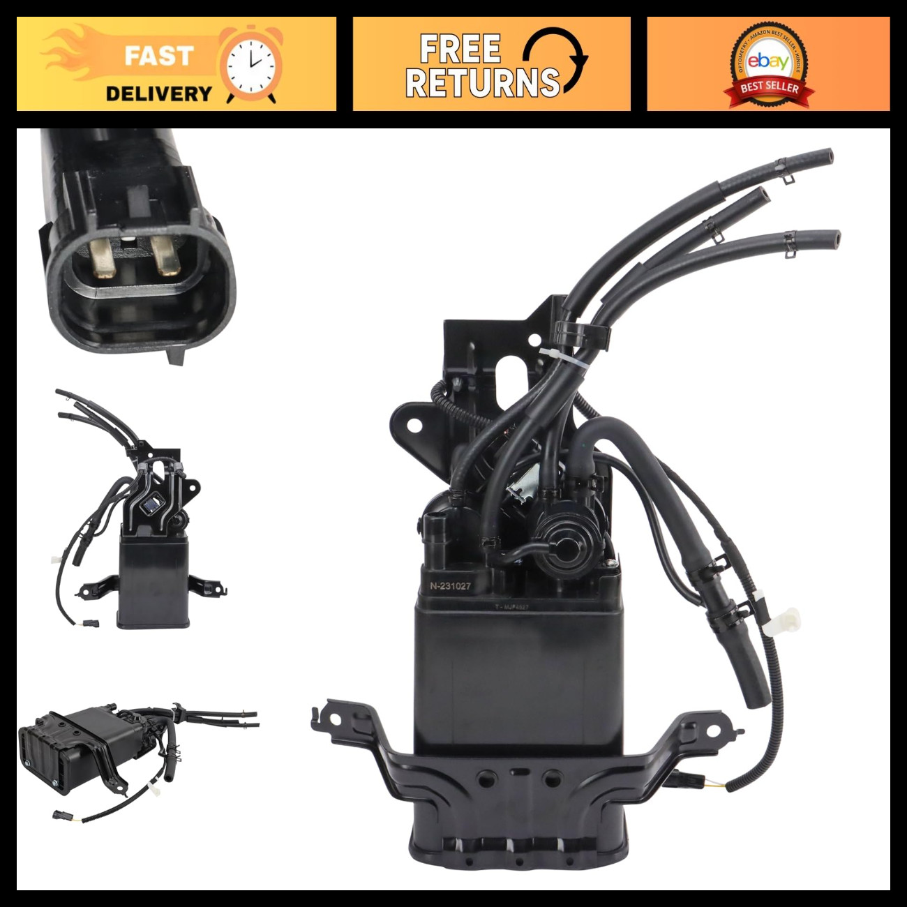 TRQ Fuel Vapor Charcoal Canister