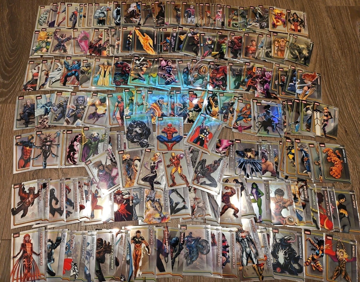2026 Tops Chrome Marvel card lot  189 Base Cards No Duplicates (Missing 11 Card)