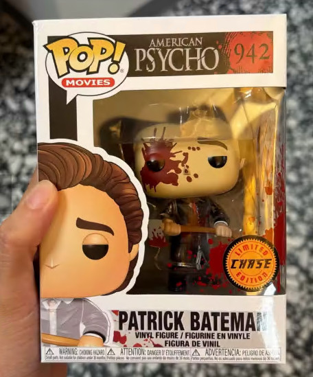 POP American Psycho Patrick Bateman Limited Edition Bloody Chase Funko Pop W BOX