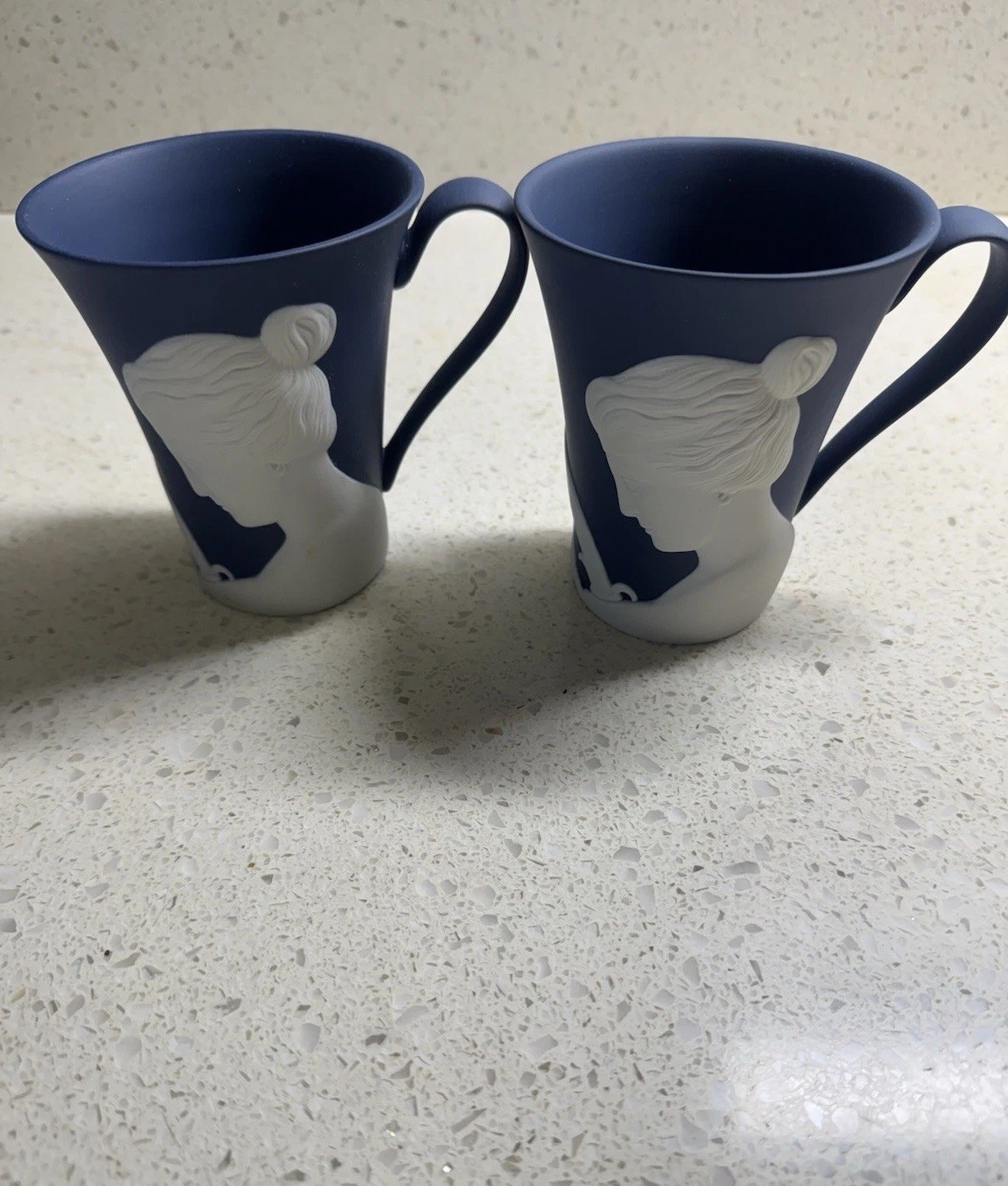 Wedgwood 250th Anniversary Blue Jasperware large cup 