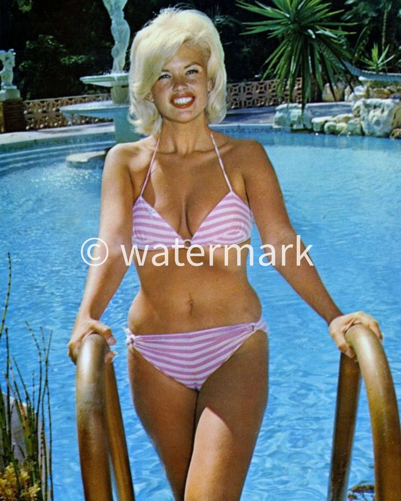 JAYNE MANSFIELD 8x10 Vintage Cinema 🔷 Archive Glamour Portrait
