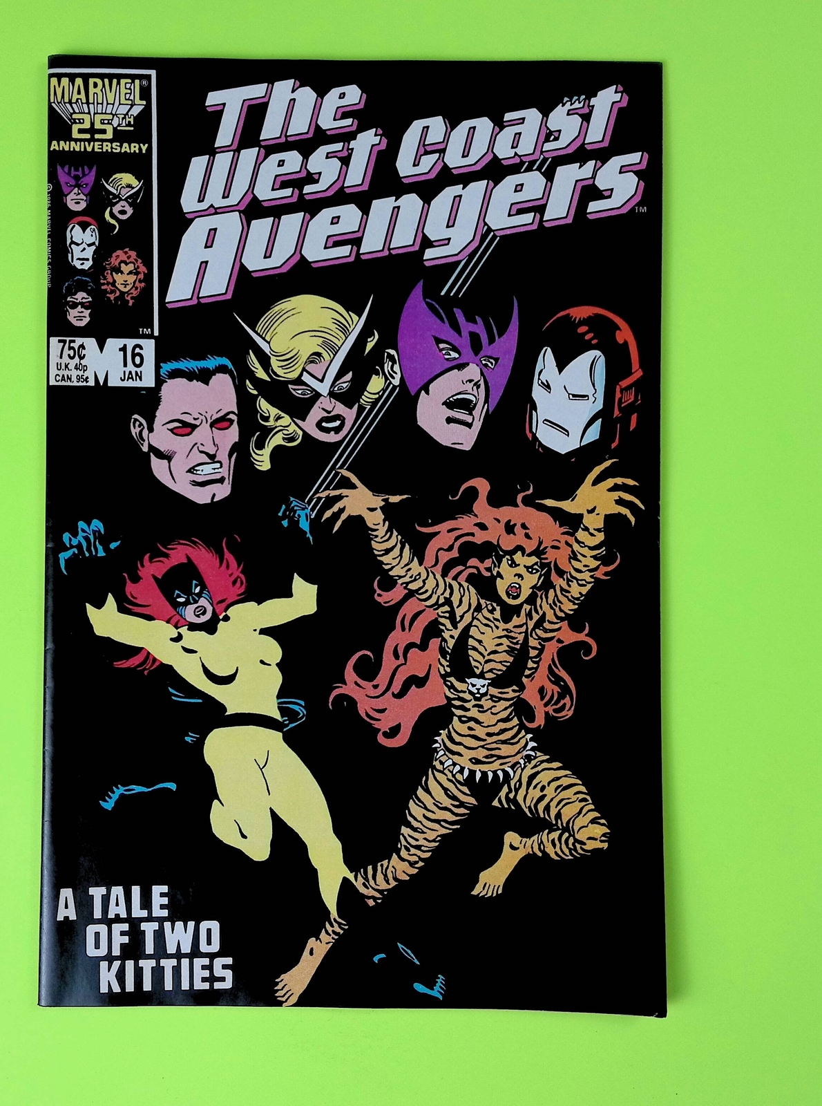 West Coast Avengers #16 Vol. 2 1987 Marvel Comics 8.0+ Comic Book SD4-59