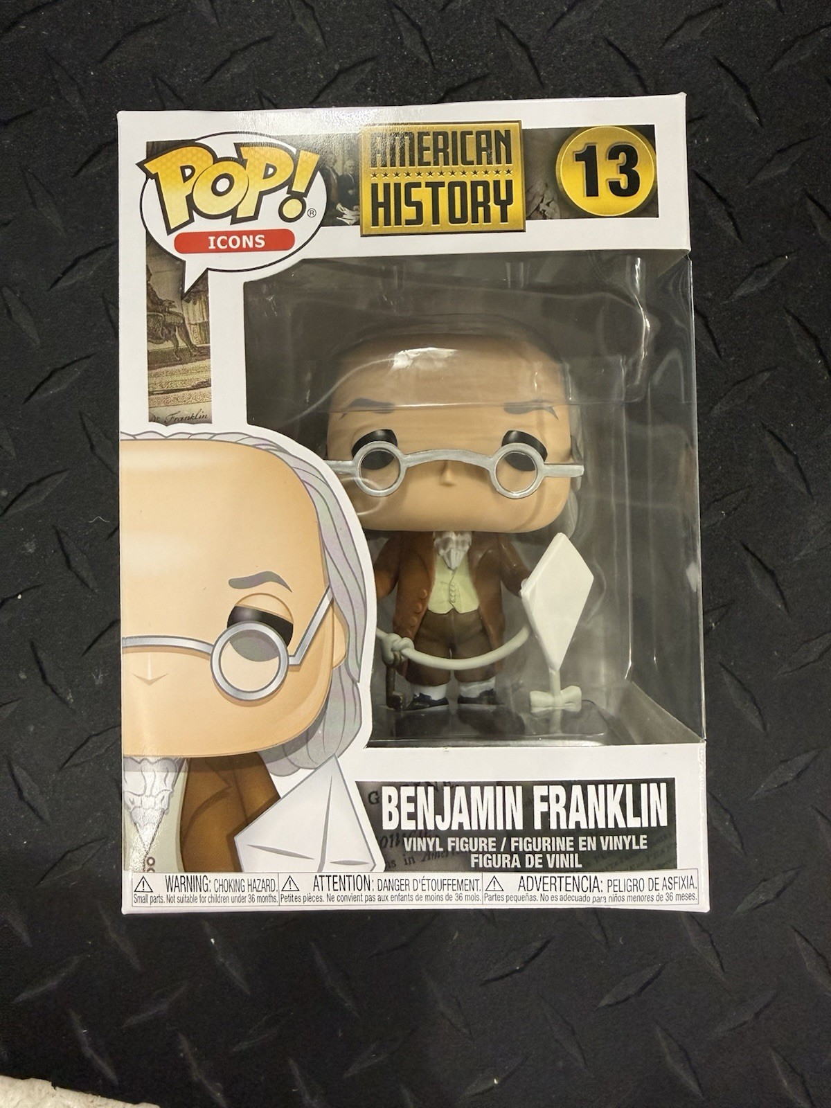 Funko Pop Vinyl: American History - Benjamin Franklin #13