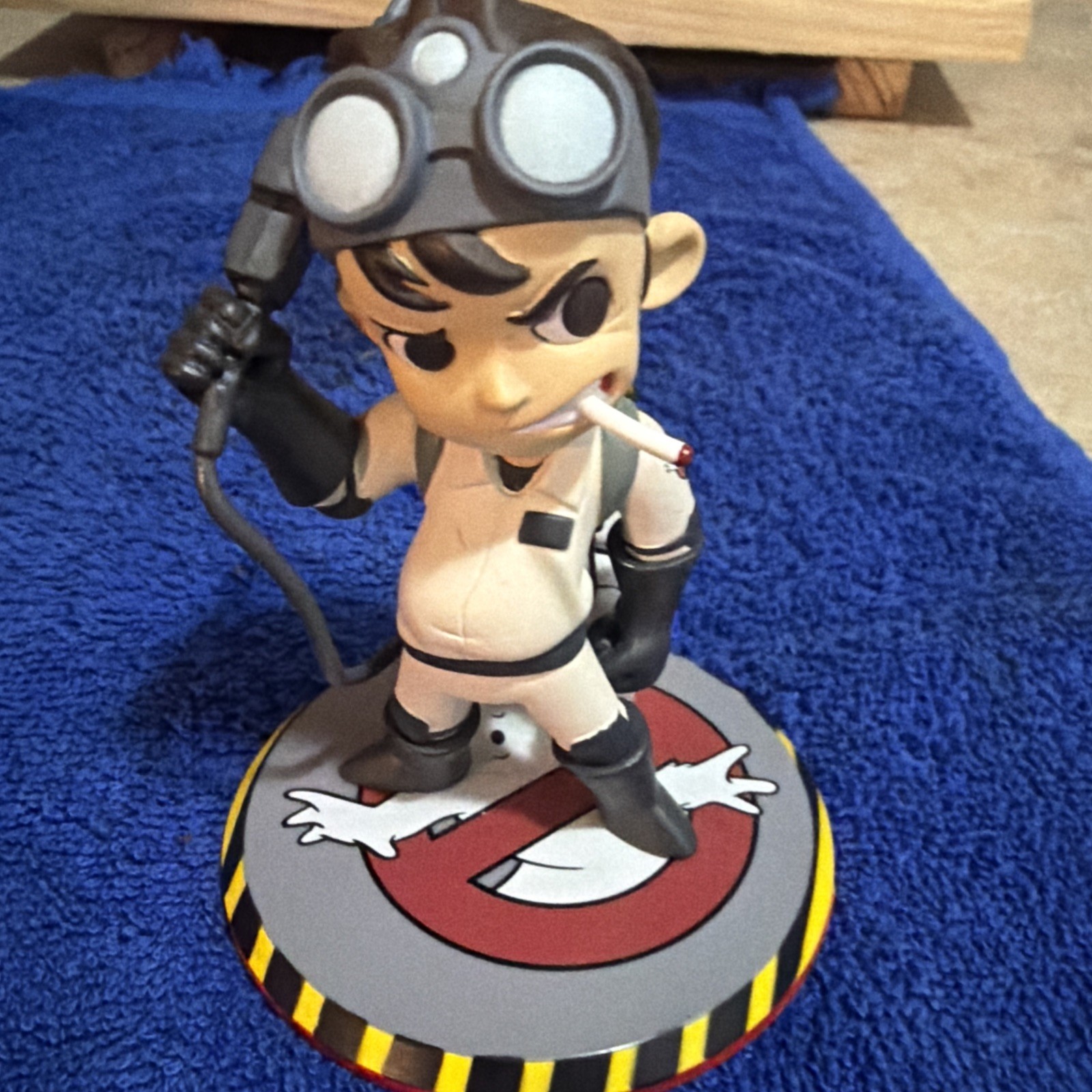 Q-Pop Ghost Busters - Stantz - 2015 RARE NIB QM Quantum Mechanix figure no box