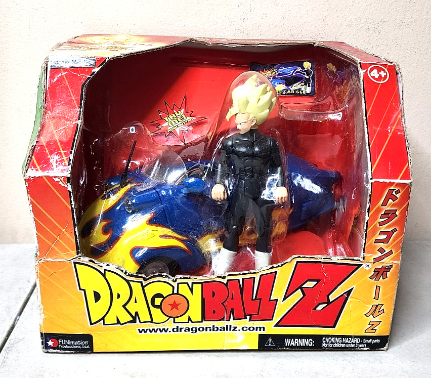 FUNimation Jakks Pacific Dragonball Z 668 3-Wheel Car SS Son Gohan Figure Set