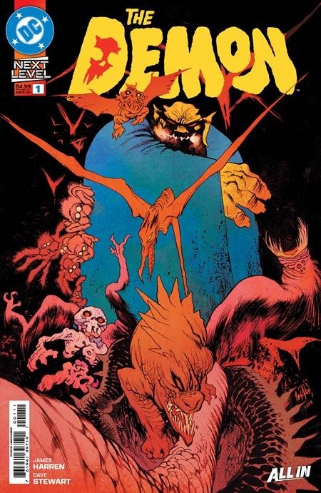 ** The Demon #1 (DC, 2026) Cover A James Harren * PRESALE * 10/7 Jason Blood **