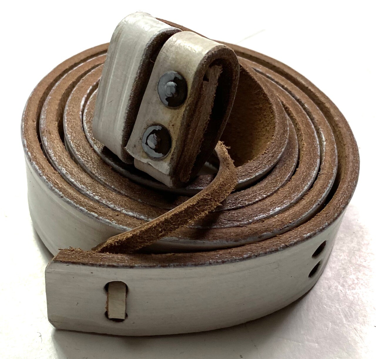 PRE WWI BRITISH MARTINI-HENRY RIFLE LEATHER CARRY SLING