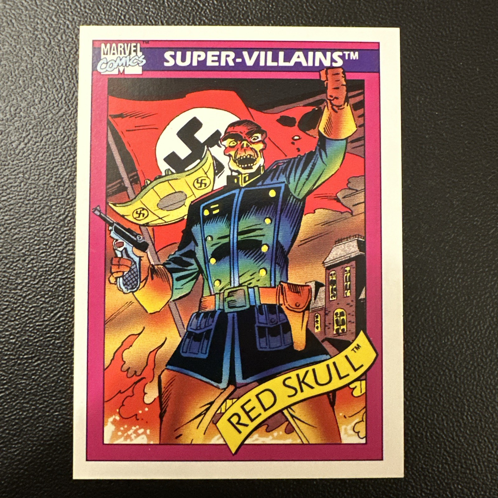 1990 Impel Marvel Super-Villains #81 Red Skull