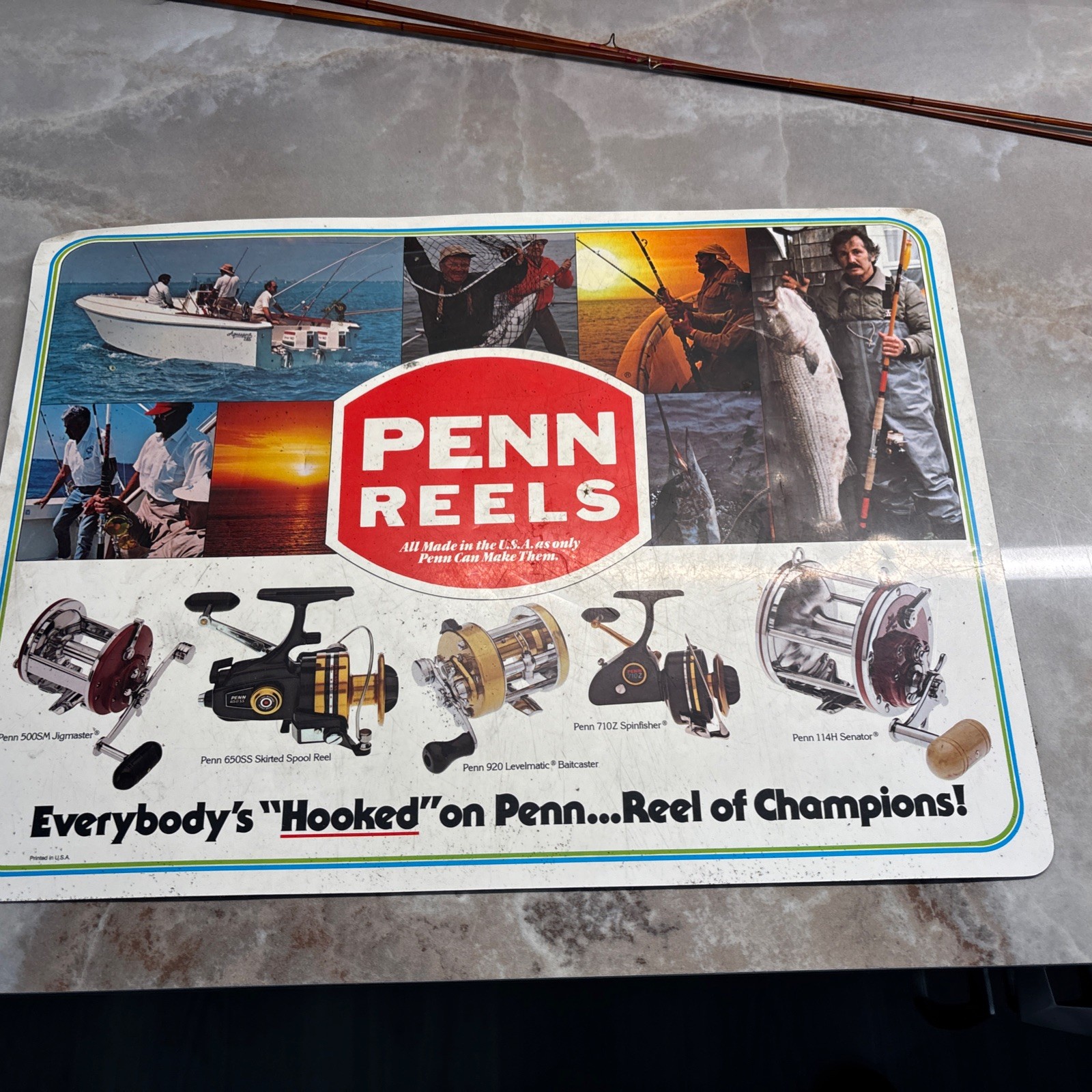 VINTAGE  PENN FISHING REELS 12\