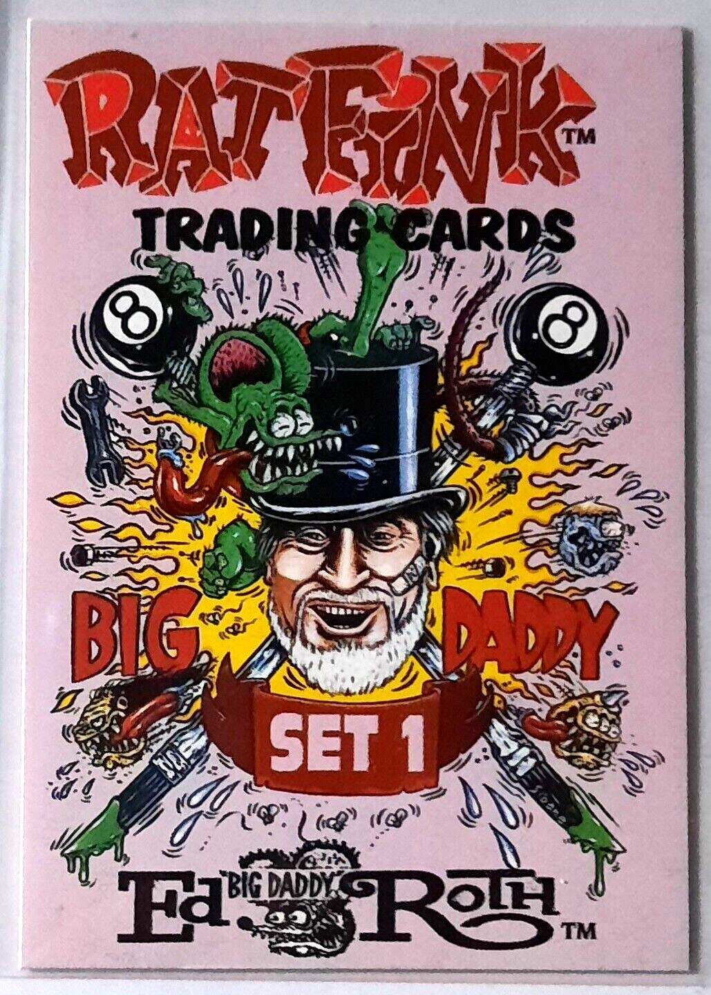 1996 Rat Fink Set 1 Checklist Card by Ed \