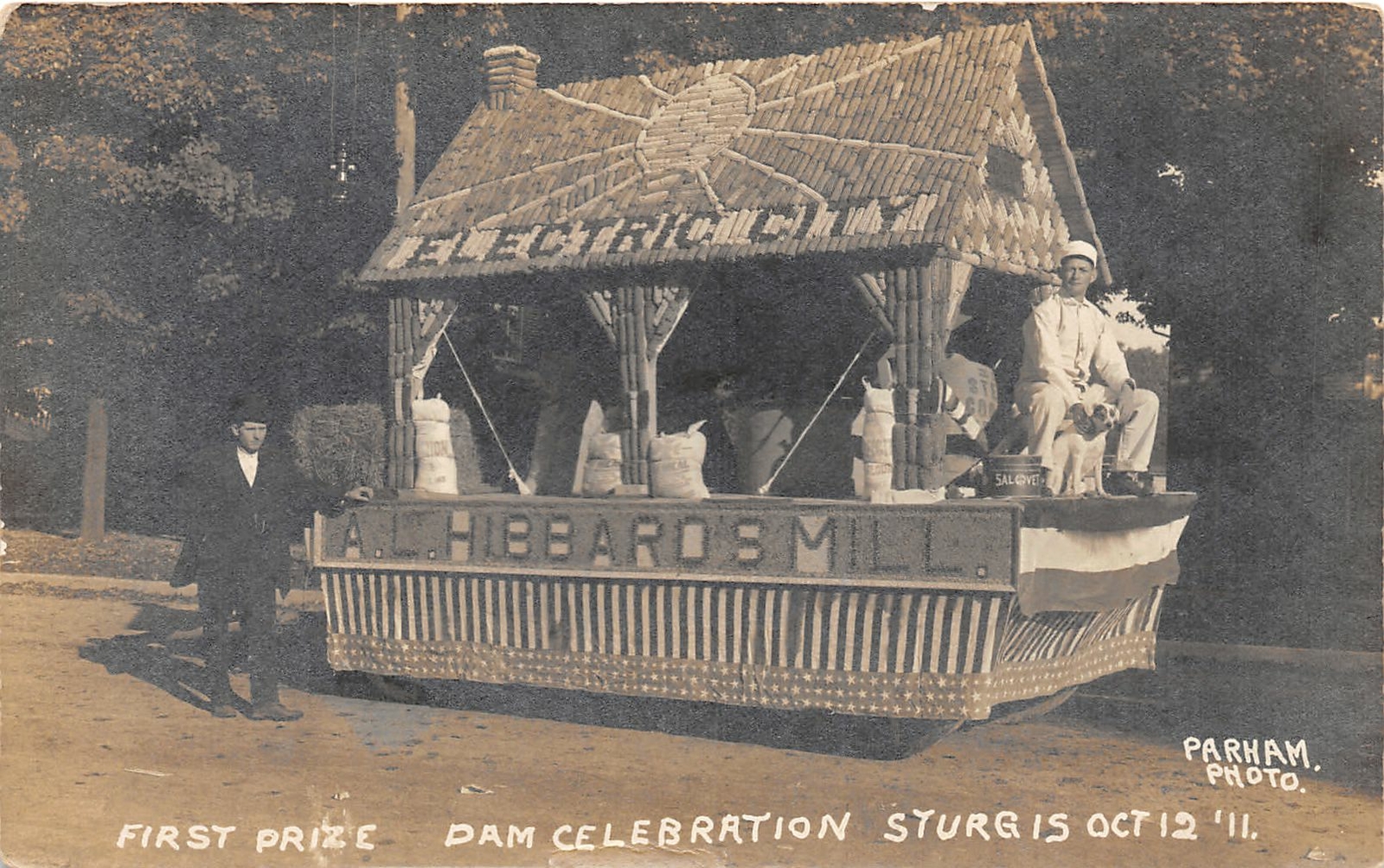 G90/ Sturgis Michigan RPPC Postcard 1911 