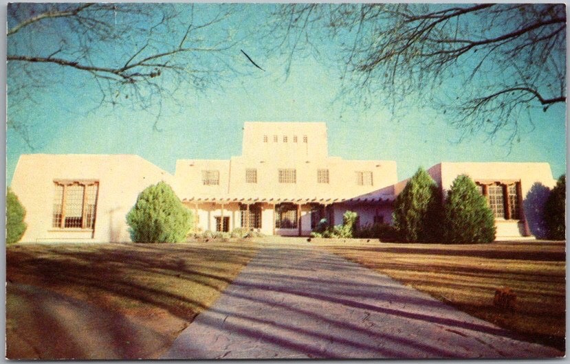 c1950s UNIVERSITY OF NEW MEXICO Albuquerque Postcard 