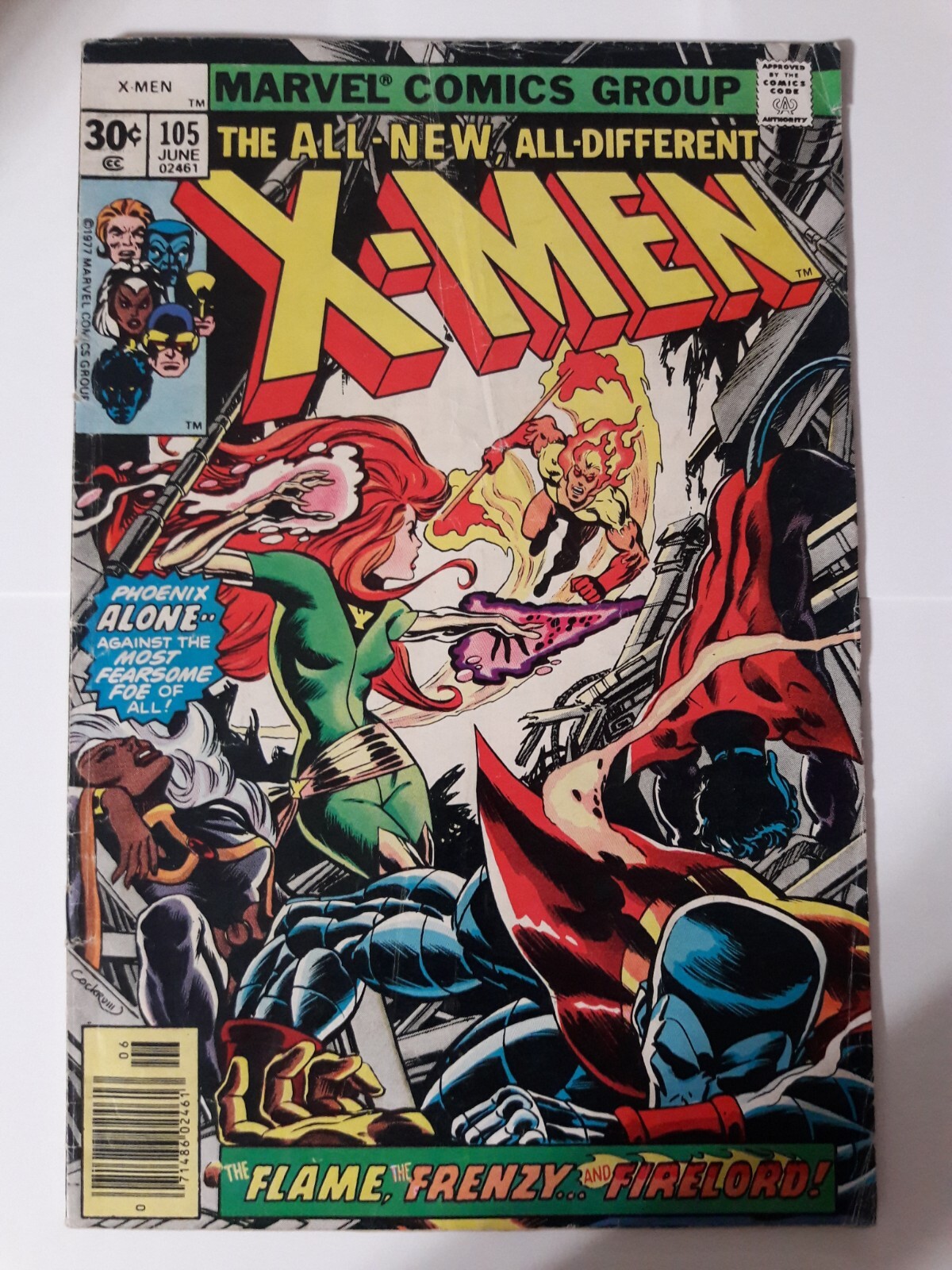X-Men 105 1977 Firelord Full Appearance Lilandra