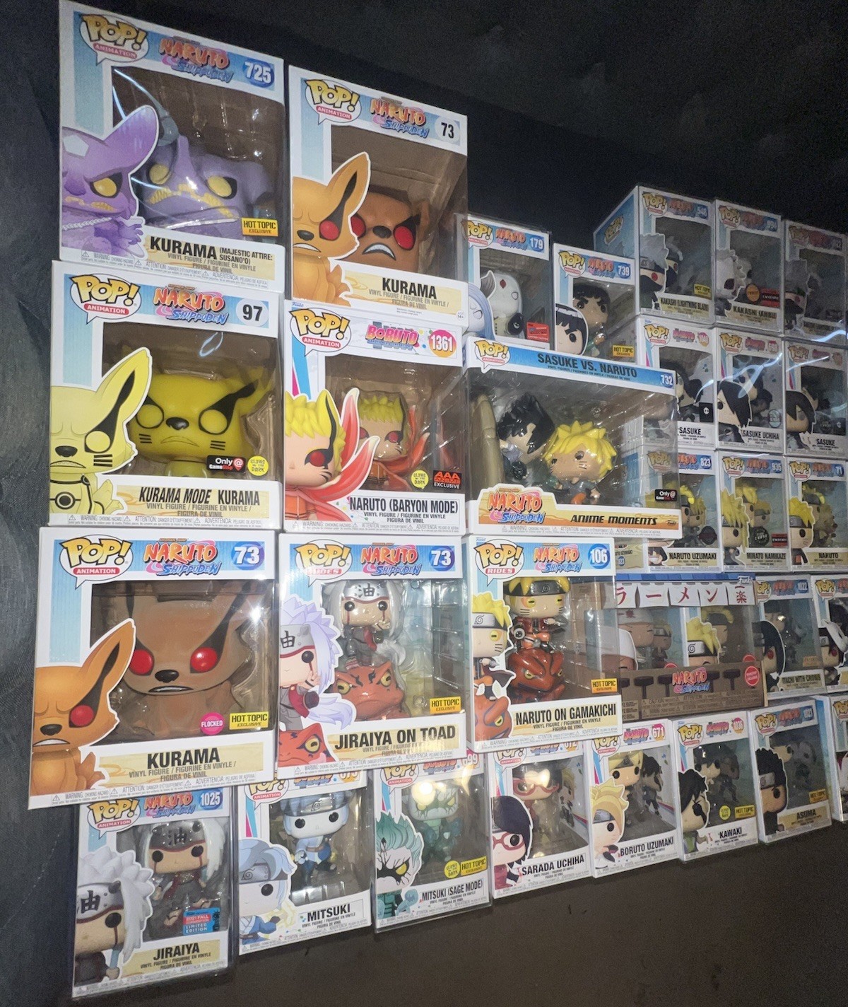 Naruto & Baruto Funko Pop Lot (65)