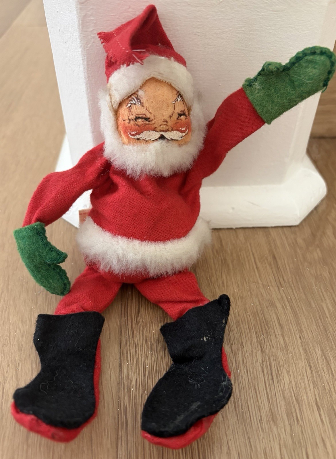 Vintage Annalee Christmas Santa Claus Mobilitee 8\