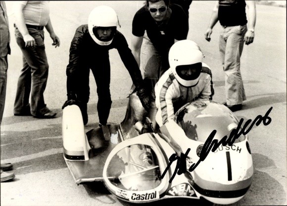 Photo Carl Busch, Enders/Engelhard, World Championship 1974, BMW,... - 11359902
