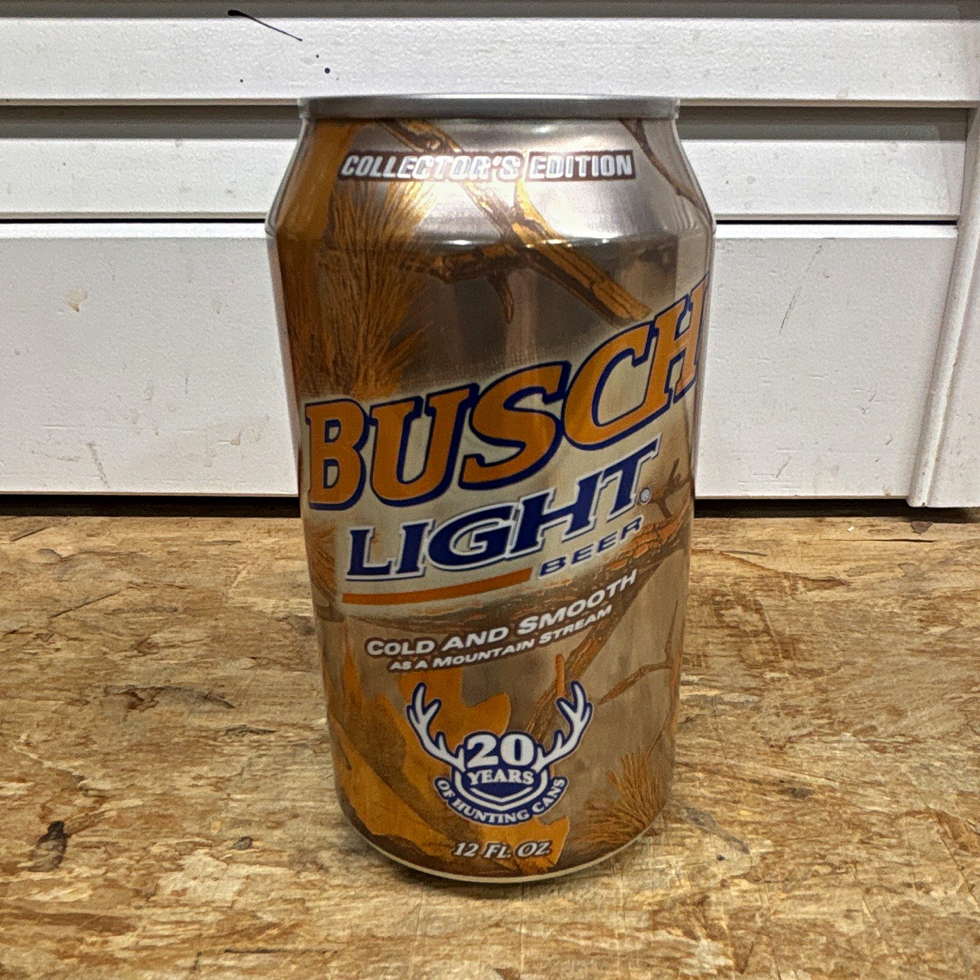 Busch Light Collector's Edition 20 Years of Hunting Beer Can 12 fl oz empty 