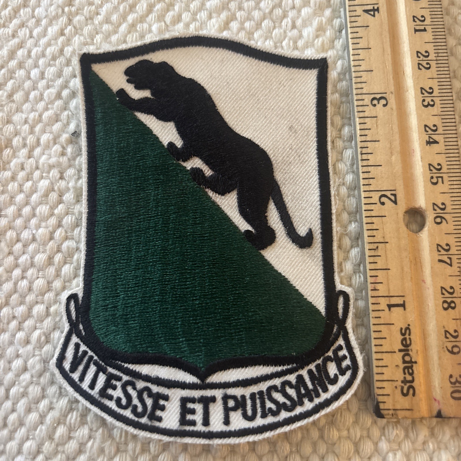 WWII/1950s/60s? US ARMY PATCH-69th ARMOR REGIMENT Never Used