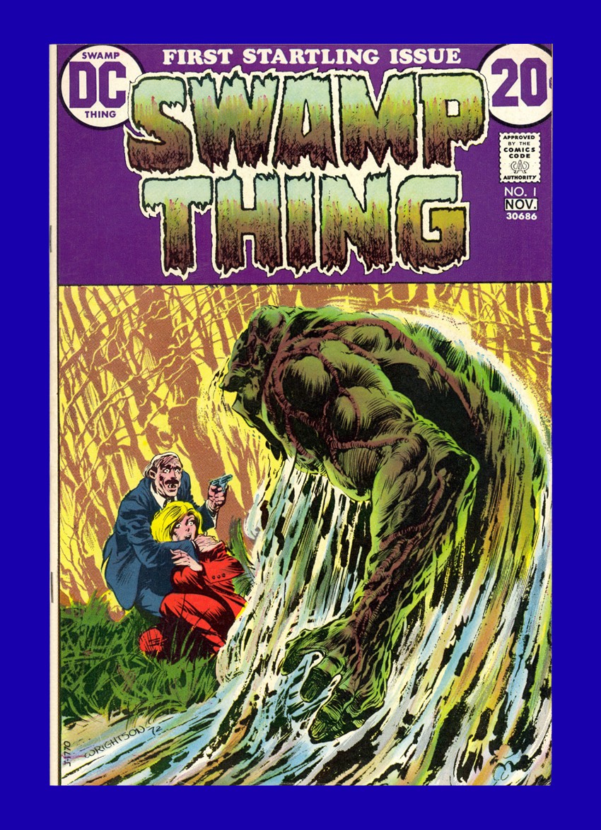 Swamp Thing #1 - Origin of Swamp Thing - Bernie Wrightson Cover - DC 1972 9.4 NM