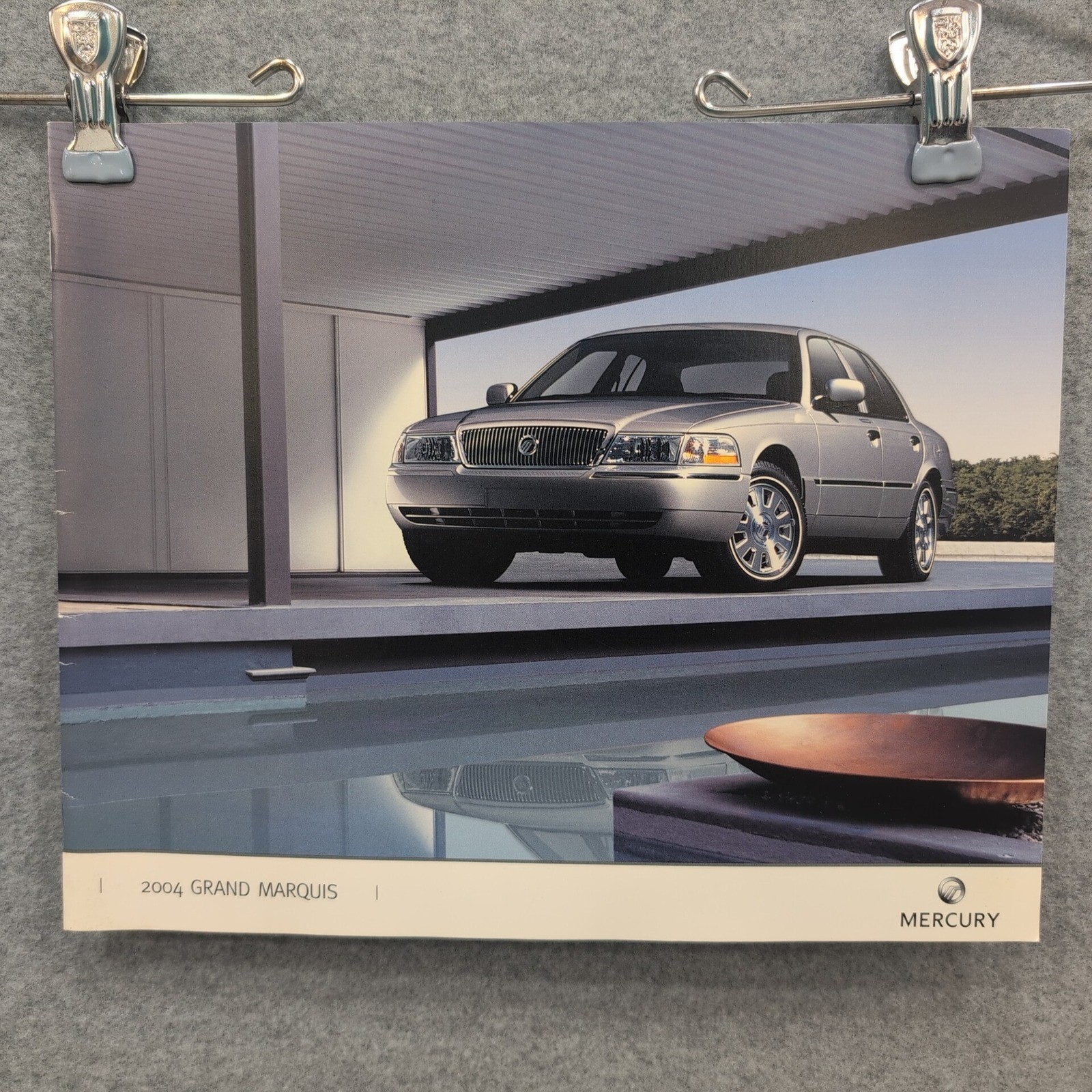 2004 Grand Marquis Mercury Car Dealer Brochure Advertising Sales Booklet Sedan