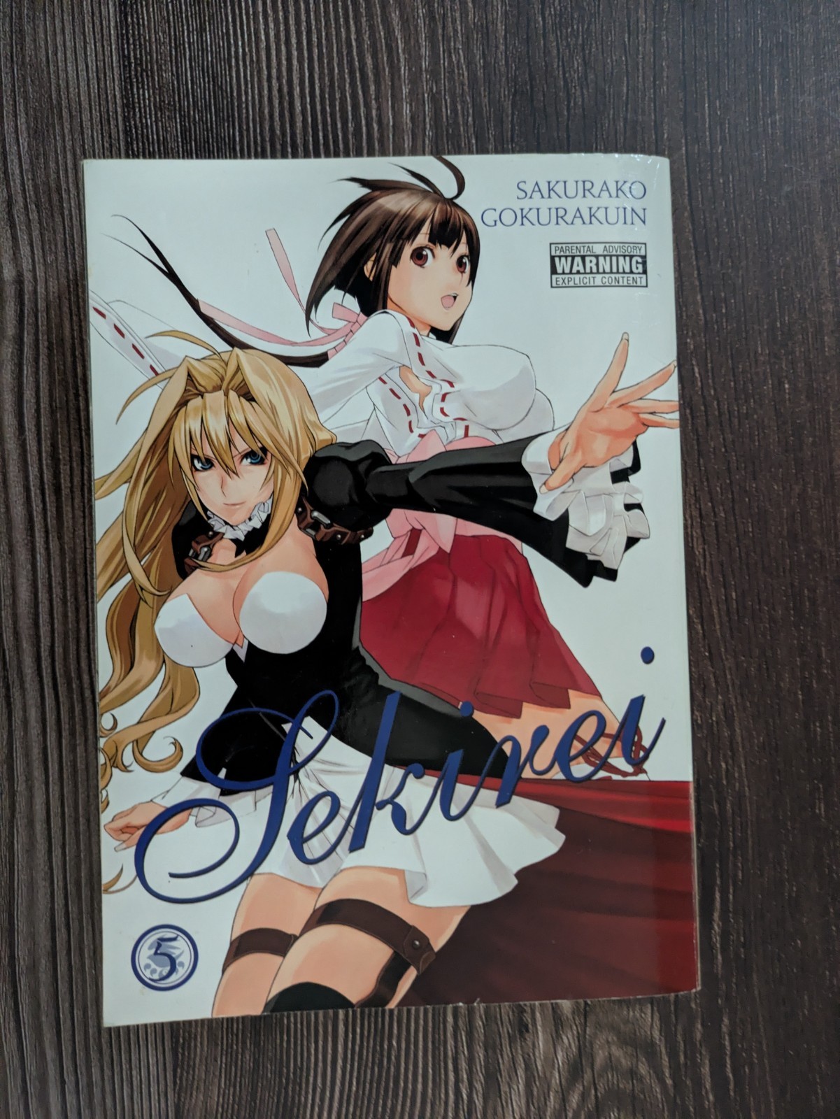Sekirei Volume 5 OOP English Sakurako Gokurakuin Yen Press Vol