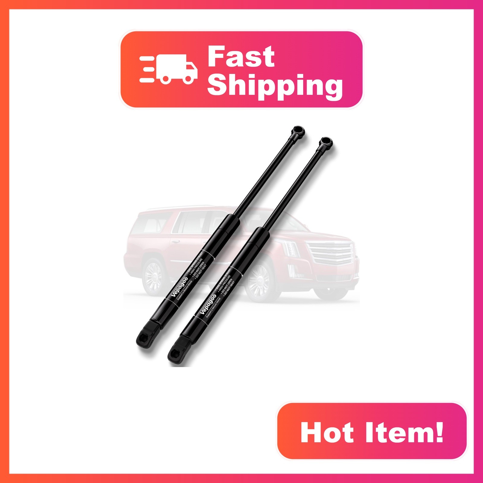 Vepagoo Rear Hatch Struts for Chevy Tahoe, 6156