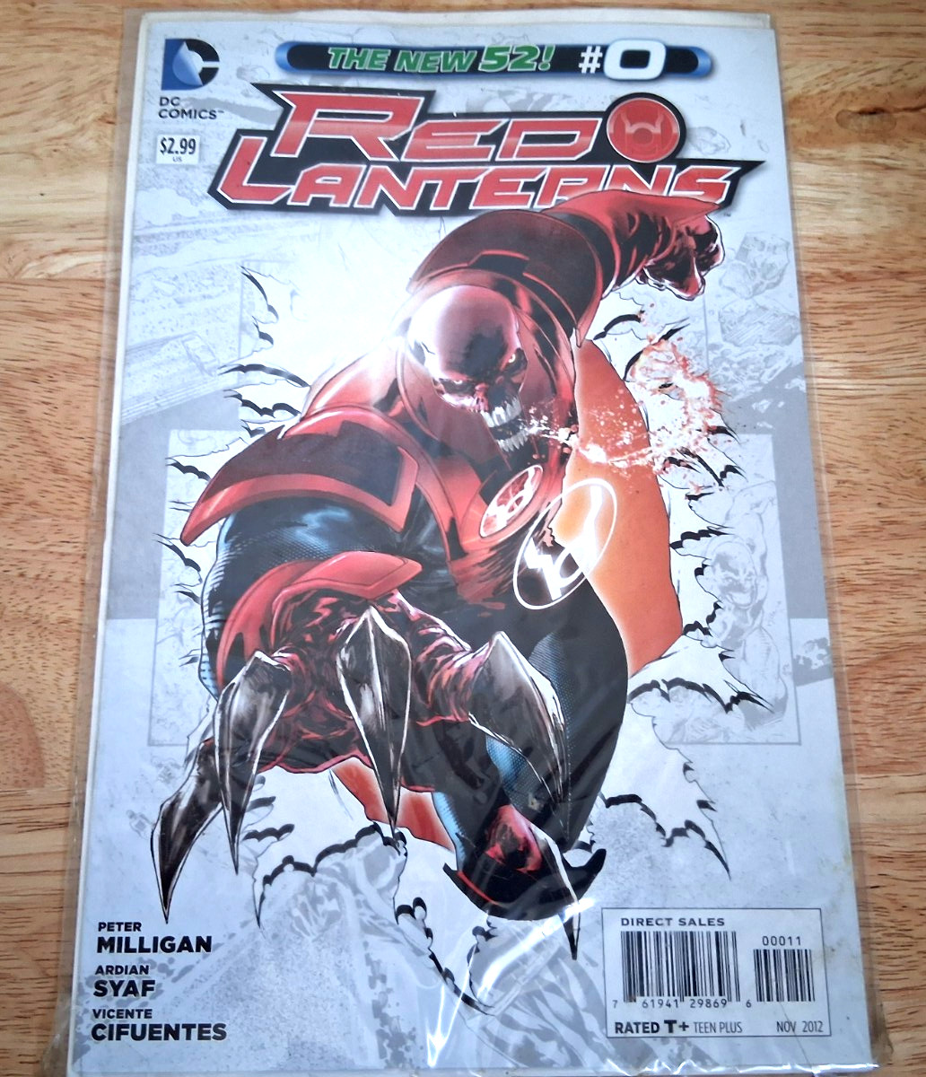 Red Lanterns #0 (DC Comics November 2012)