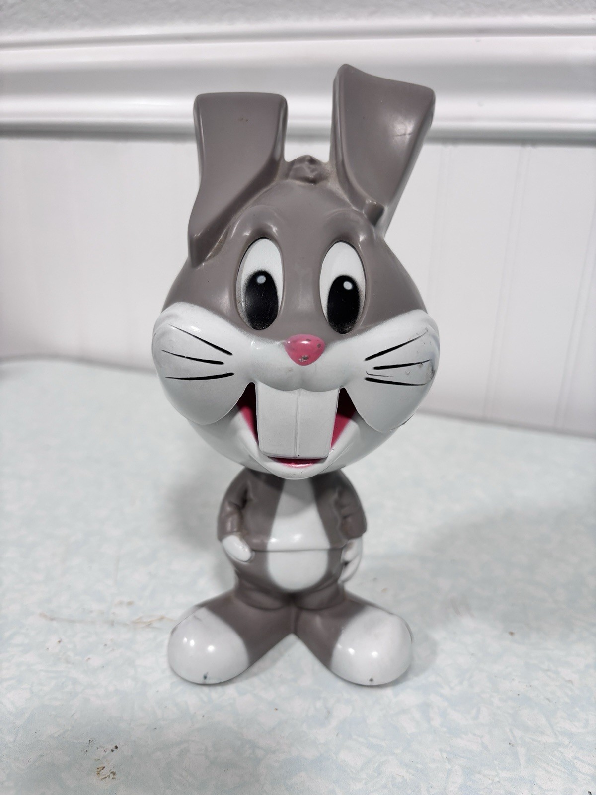 VTG Bugs Bunny Talking Toy 1976 Warmer Bros. Pull String Perfect Condition Works