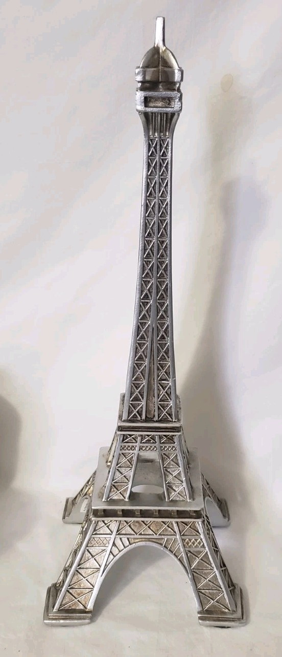 Eiffel Tower Sculpture Figure Large 15\' Metal wire Paris decor French Office