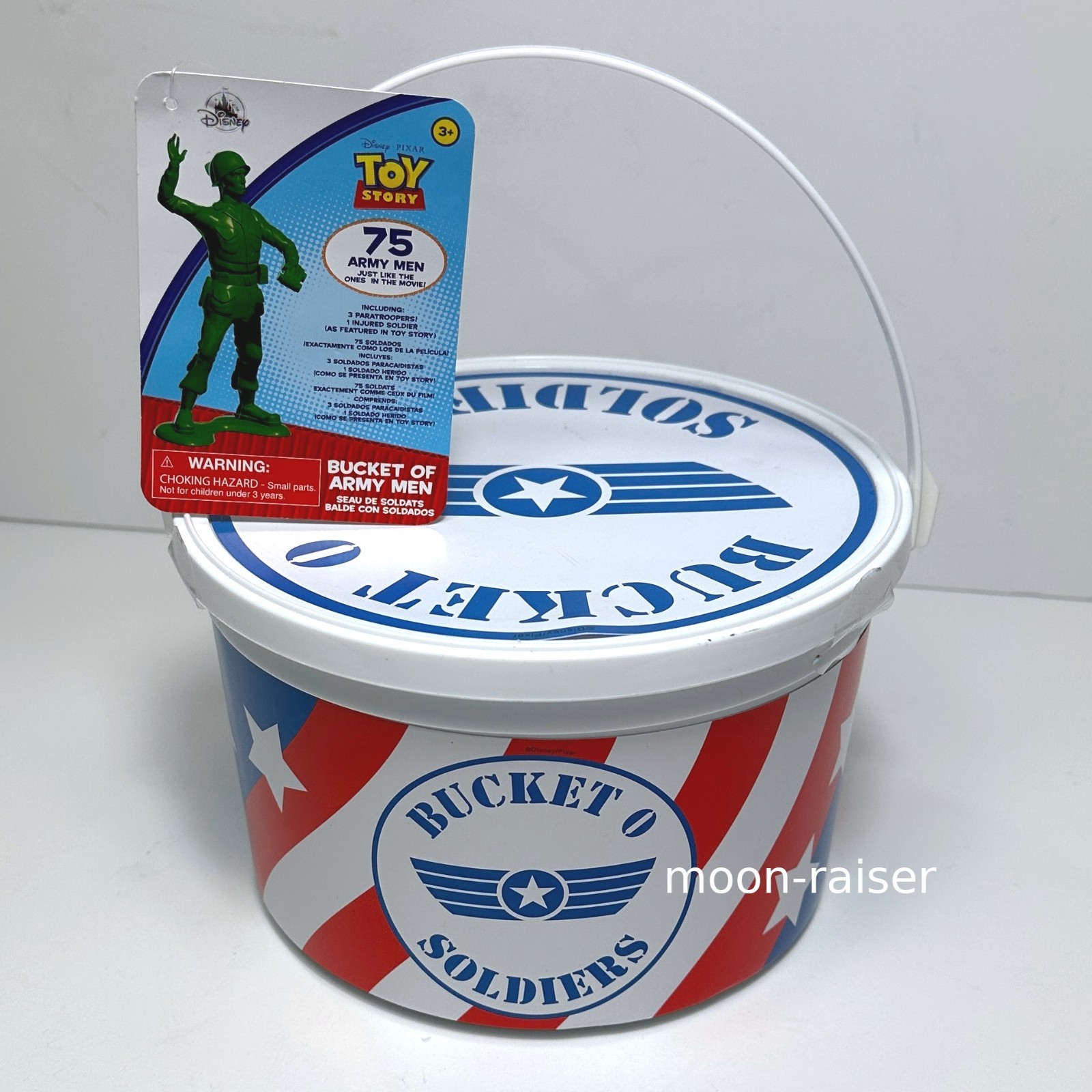 Disney Parks Pixar Toy Story Bucket of Green Army Men Soldiers