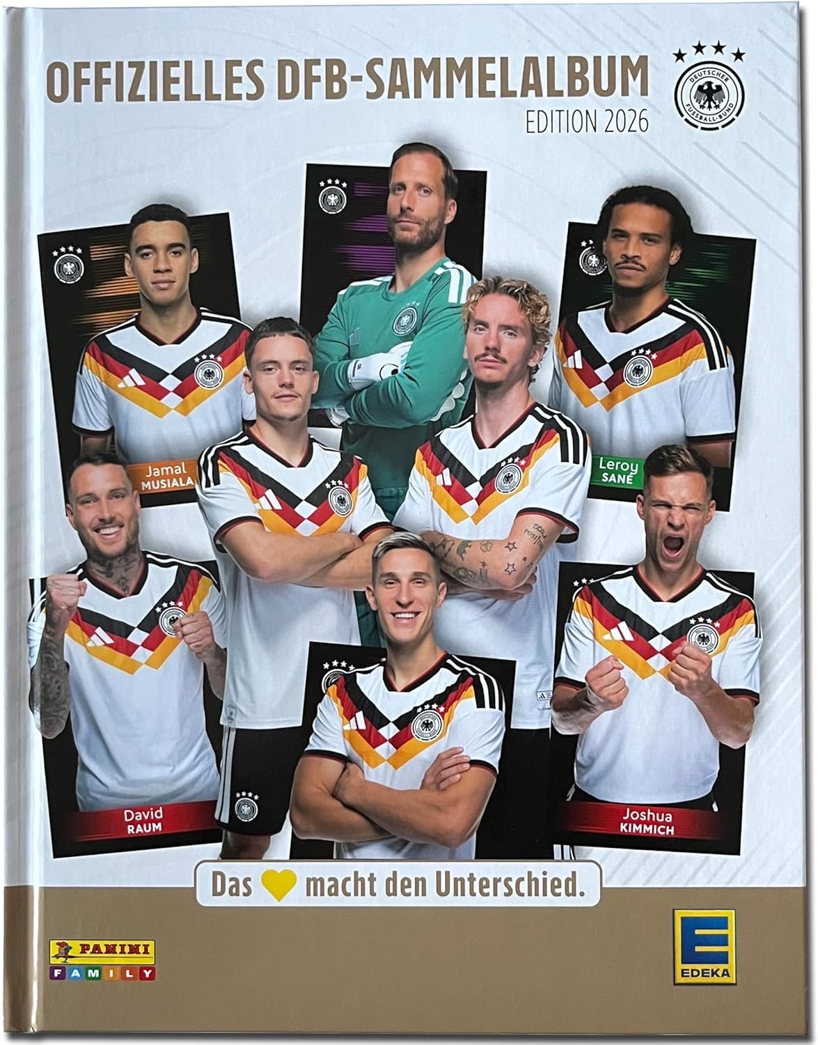 Official DFB Scrapbook Edeka Edition World Cup 2026 for 72 Panini DFB Trading Cards