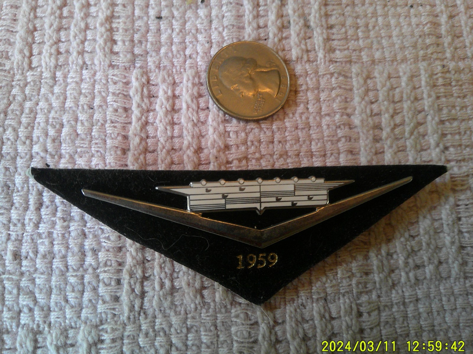 VINTAGE 1959 CADILLAC LAPEL-HAT PIN-3